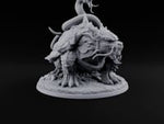 The Stowaway Never Left Dragon Turtle with Coiled Serpent turntable