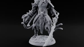 Arm Wrestling Gods Death Knight Bird-Crested Samurai Warlord turntable