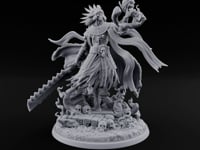 Death Presides, Unhurried Lich Feathered-Headdress Skeletal Lord turntable
