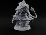 Shrine Roof Won't Hold Chimera Horned Lion-Dragon Beast turntable