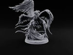 Ash Is Just a Phase Phoenix Flame-Feathered Firebird with Trailing Plumes turntable