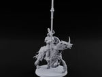 Hooves Thunder, Horns Gleam Human Horned Cavalry Warrior D turntable