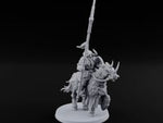 Hooves Thunder, Horns Gleam Human Horned Cavalry Warrior A turntable
