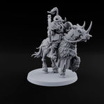 Hooves Thunder, Horns Gleam Human Horned Cavalry Warrior E turntable