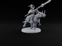 Hooves Thunder, Horns Gleam Human Horned Cavalry Warrior G turntable