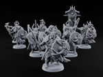 Shields Locked, Horns Lowered Human Huscarl Warriors turntable