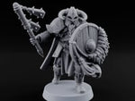 Shields Locked, Horns Lowered Human Huscarl Warrior D turntable