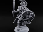Shields Locked, Horns Lowered Human Huscarl Warrior H turntable