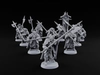 Shoulder to Shoulder, Halberds High Human Huscarl Halberdiers turntable