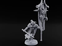 Shoulder to Shoulder, Halberds High Human Huscarl Halberdier I turntable