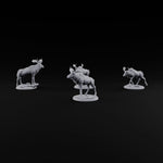 Antlers Up, Snow Underhoof Elk Beasts turntable