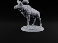 Antlers Up, Snow Underhoof Elk Beast A turntable