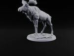 Antlers Up, Snow Underhoof Elk Beast A turntable