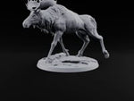 Antlers Up, Snow Underhoof Elk Beast D turntable