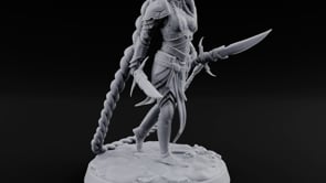 Quiet Until the Hair Flies Elf Sentinel Rogue C turntable