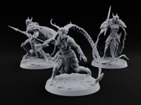 Braid Cracks Like a Whip Elf Sentinel Swordswomen turntable