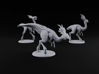 Long Necks, Short Tempers Ceratopsian Dinosaurs turntable