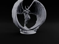 Wings Wide, Halo Optional Deva Winged Armoured Warrior turntable