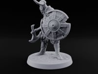 Hollow Under the Horns Skeleton Axe Warrior A turntable