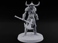 Hollow Under the Horns Skeleton Axe Warrior C turntable
