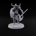 Hollow Under the Horns Skeleton Axe Warrior B turntable