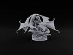 Cold Wings Over Cold Coin Dracolich Adult Undead Dragon turntable