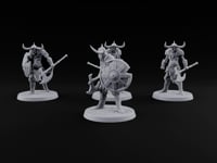 Hollow Under the Horns Skeleton Axe Warriors turntable