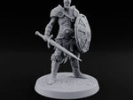 Grinning Behind the Boss Skeleton Warrior turntable