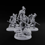 Ponytail Outlasted the Pulse Skeleton Sword Warriors turntable