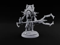 Reduce, Reuse, Reap Human Biomechanical Pincer Warrior turntable