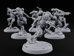 Touchdown Pending, Pistols Up Human Jump Pack Soldiers turntable