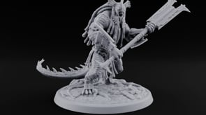 Crowns of Horn, Hearts of Ruin Lizardfolk Polearm Warrior B turntable