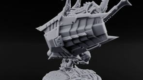 Spikes Out, Shields Up Lizardfolk Warrior D turntable