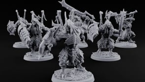 Spikes Out, Shields Up Lizardfolk Warriors turntable