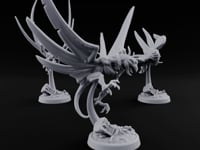 Shrieks Over Broken Shrine Gargoyle Winged Predators turntable