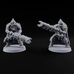 Fuel Line Hissing Human Gas-Masked Flamer Gunners turntable