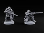 Breathes Easy, Shoots Straighter Human Respirator Riflemen turntable