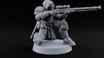 Breathes Easy, Shoots Straighter Human Respirator Rifleman B turntable