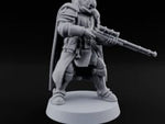Breathes Easy, Shoots Straighter Human Respirator Rifleman A turntable