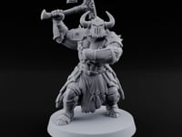 Heads Up, Gentlemen Minotaur Axe Warrior B turntable