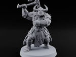Heads Up, Gentlemen Minotaur Axe Warrior B turntable