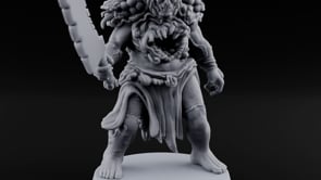 Chest Maw Chewing Over Its Options Myconid Cleaver Warrior A turntable