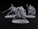 No Mushroom for Retreat Human Spear and Shield Warriors turntable