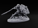 No Mushroom for Retreat Human Spear and Shield Warrior B turntable