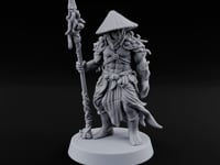 Hat Low, Spear Lower Myconid Spear Warrior A turntable