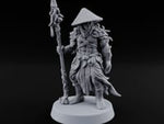 Hat Low, Spear Lower Myconid Spear Warrior A turntable
