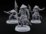 Hat Low, Spear Lower Myconid Spear Warriors turntable