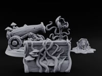 Rot Moved In, Rank and File Fungal Battlefield Terrain Props turntable