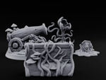 Rot Moved In, Rank and File Fungal Battlefield Terrain Props turntable