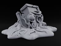 Rot Moved In, Rank and File Fungal Battlefield Terrain Prop C turntable